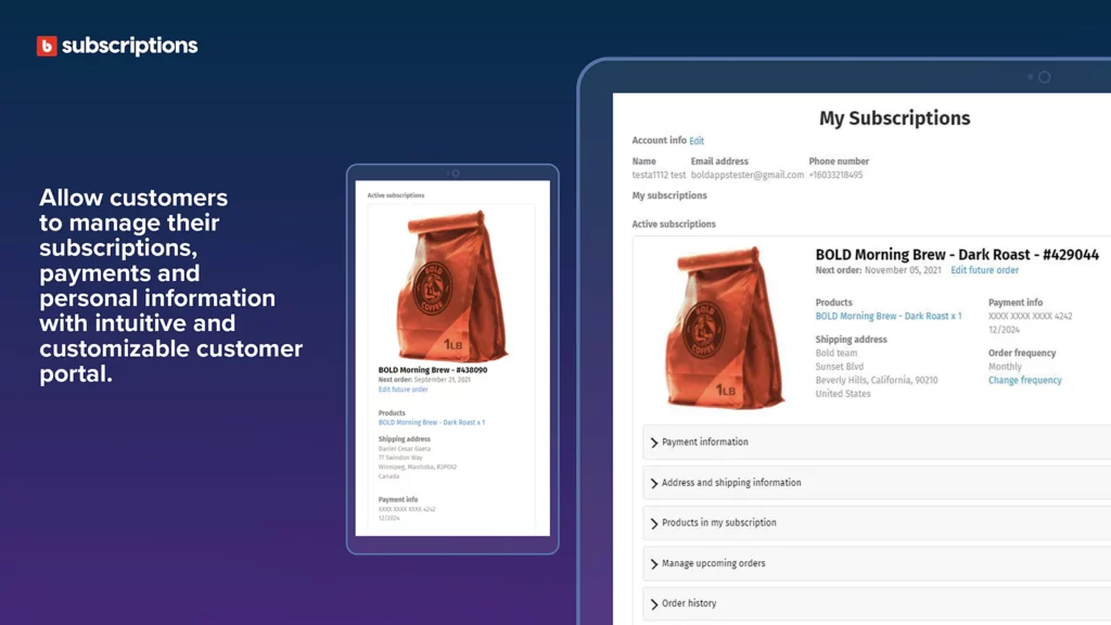 Bold subscriptions product image 4