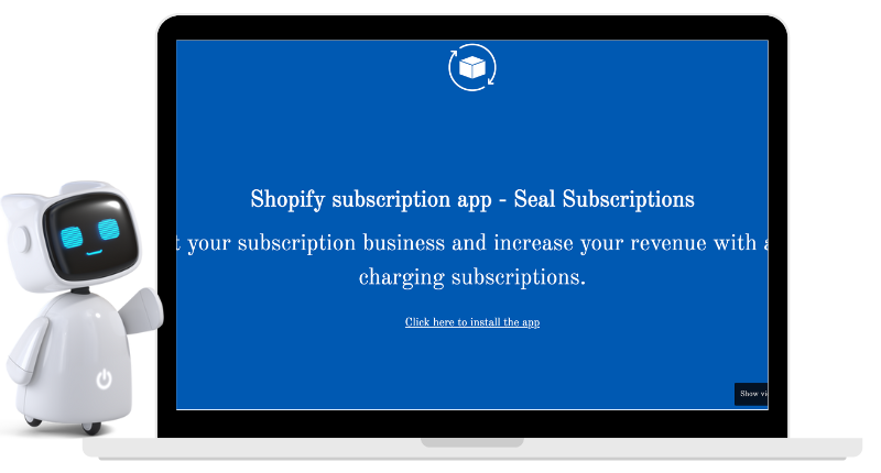 Image of Seal Subscriptions dashboard