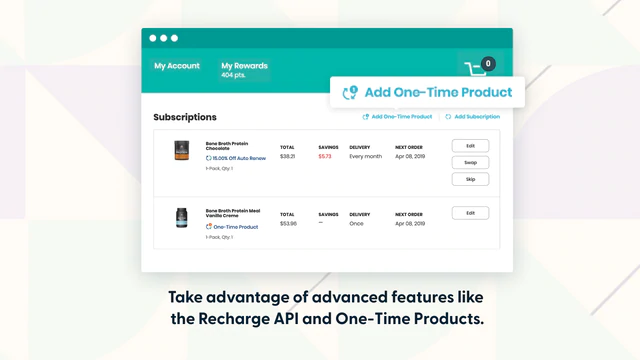 Recharge Product Feature Image 3
